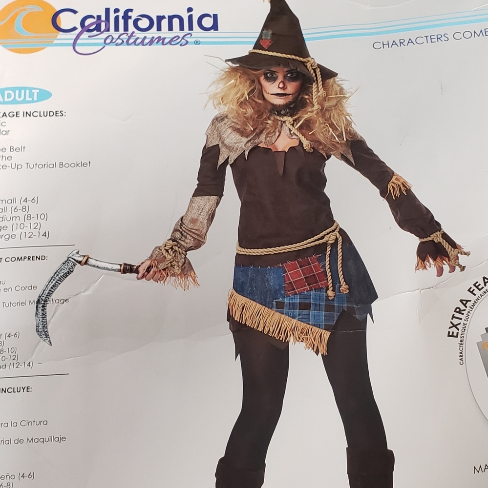 CREEPY SCARECROW COSTUME